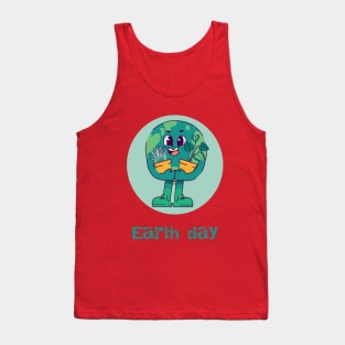 April 22 Earth Day. Tank Top